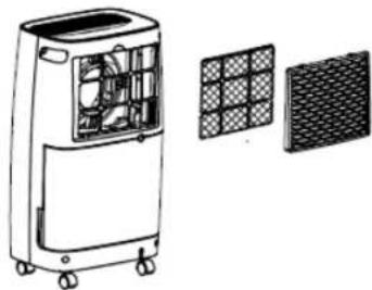 TRISTAR DH5424 - CLEANING THE FILTER - 1