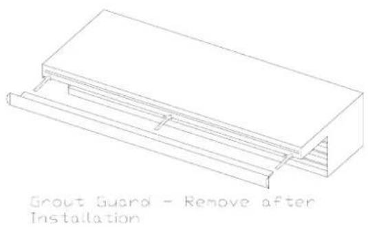 ASTRALPOOL Silkflow waterfall - GROUT GUARD - 1