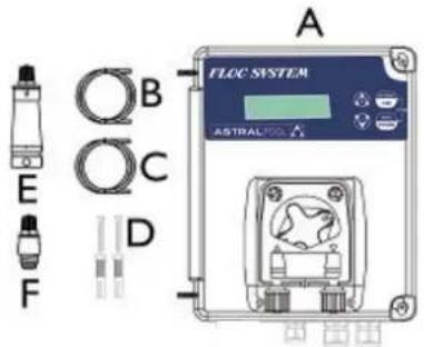 ASTRALPOOL Floc System - Contenuto Imballo: - 1