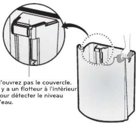 LG LD156QSD1 - Nettoyage du réservoir d'eau - 2