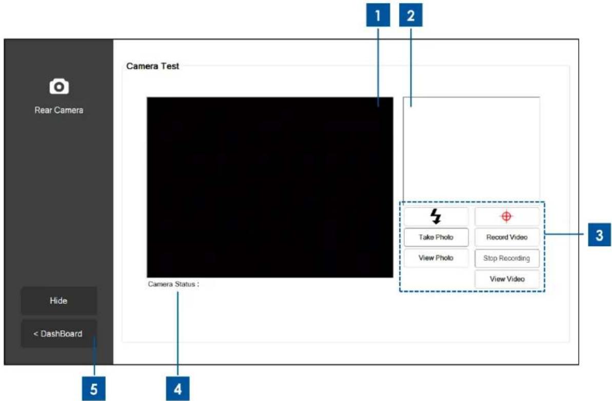 ELO Tablet - Application – caméra arrière : - 1