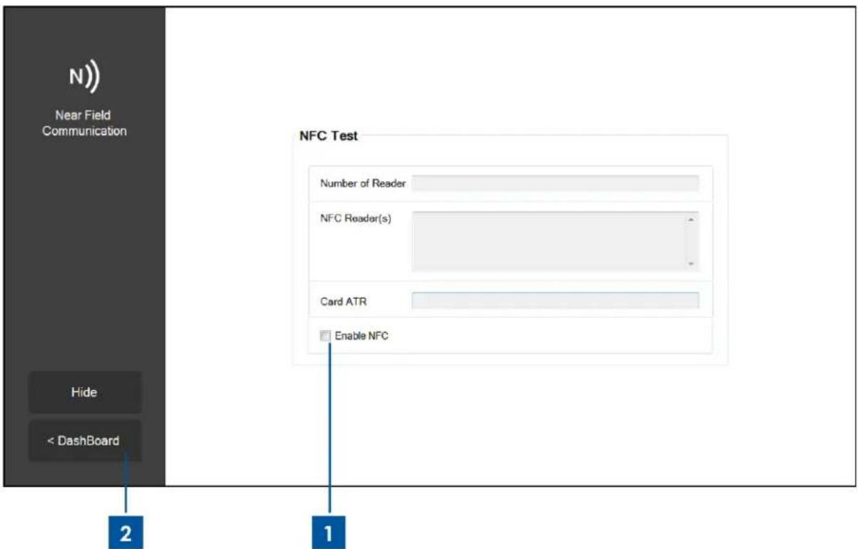 ELO Tablet - Application – communication en champ proche : - 1