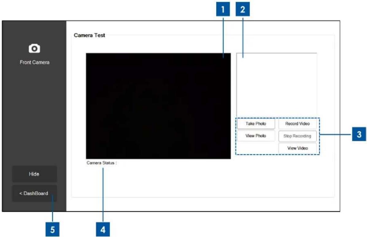 ELO Tablet - Application – caméra avant : - 1
