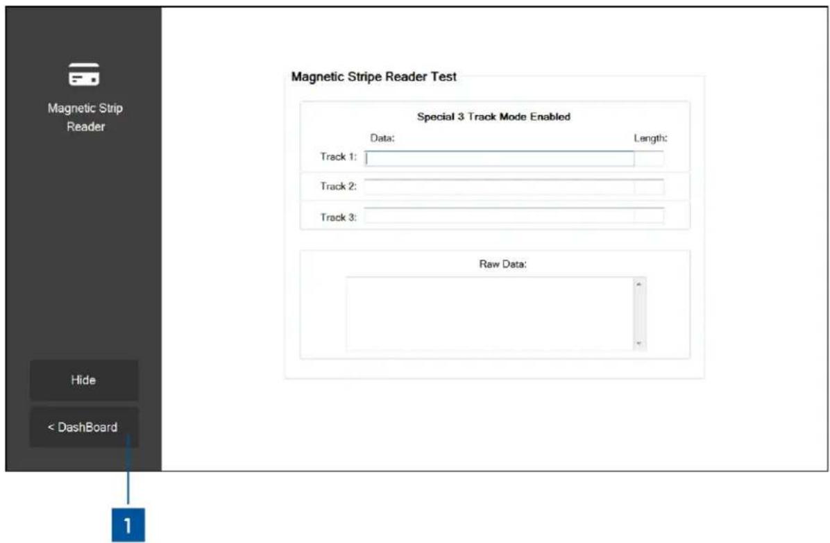 ELO Tablet - Application – lecteur de bande magnétique : - 1