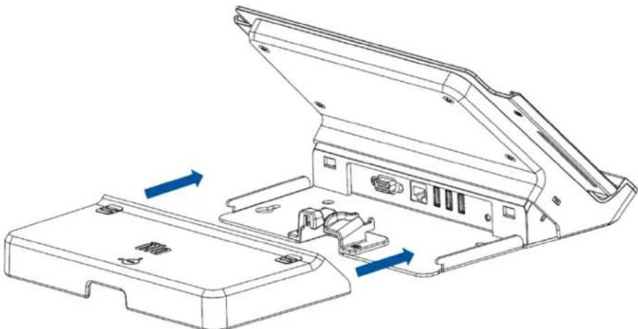 ELO Tablet - Connexion de la tablette sur la station d'accueil à des périphériques externes - 1