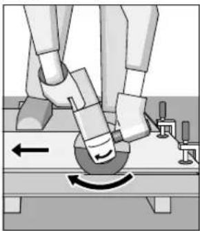 BOSCH GWS 600 220 V Professional - Cutting Metal - 1