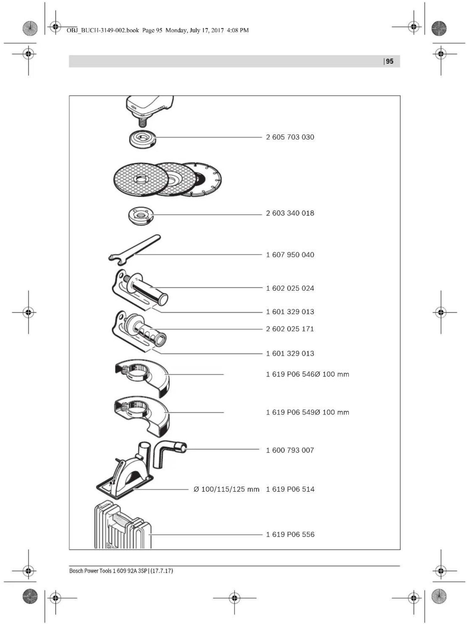 BOSCH GWS 600 220 V Professional - Élimination des déchets - 3
