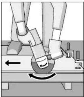 BOSCH GWS 600 220 V Professional - 切割金屬 - 1