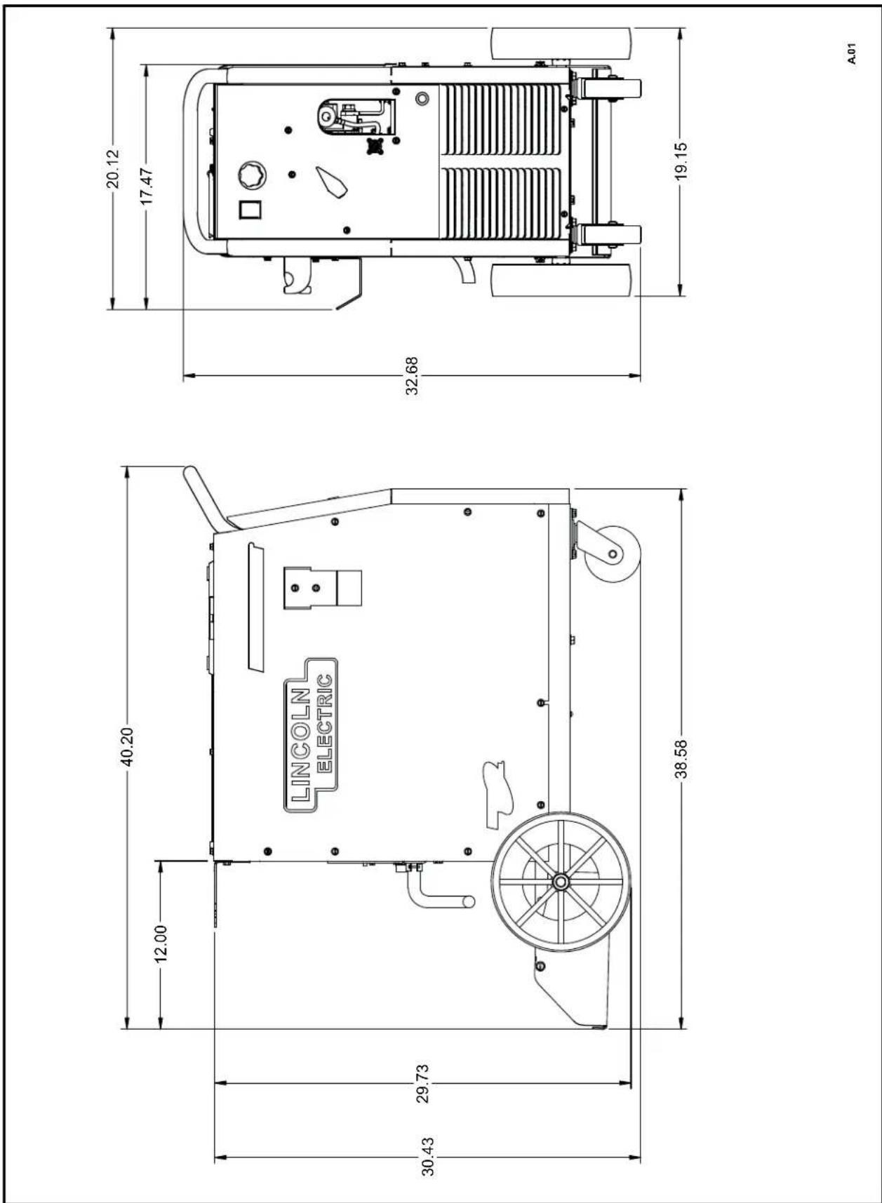 LINCOLN ELECTRIC POWER MIG 216 - MANUAL DE OPERATION - 2