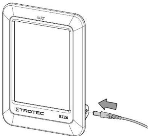 TROTEC BZ26 - Fonctionnement sur secteur - 1