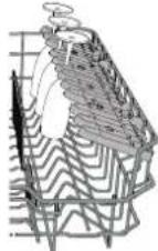 WHIRLPOOL WIO 3T126 PFE - FOLDABLE FLAPS WITH ADJUSTABLE POSITION - 1