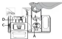 WHIRLPOOL WIO 3T126 PFE - RIEMPIMENTO DEL DISTRIBUTORE BRILLANTANTE - 1