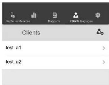 TROTEC BE52 - Sous-menu CLIENTS - 1