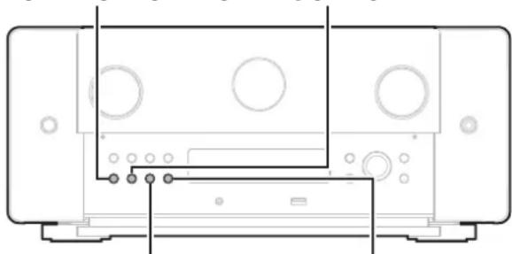 MARANTZ AV 10 - ■ Lecture simultanée de la même source dans la MAIN ZONE, la ZONE2 et la ZONE3 (réglage du partage TV audio) - 2