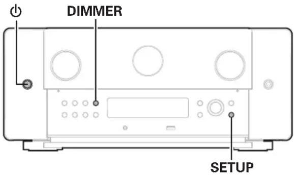 MARANTZ AV 10 - Restauration aux valeurs d'usine - 1