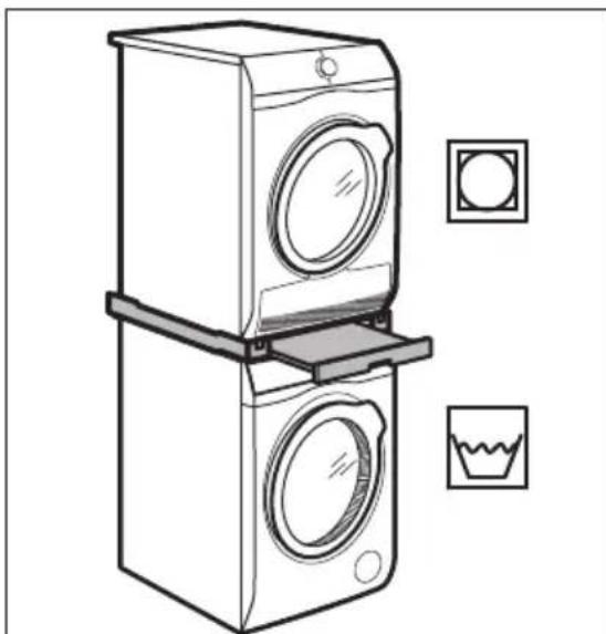 ELECTROLUX EW6FN428W - Σετ στοίβαξης - 1