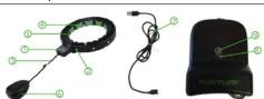 TUNTURI Adjustable Hula Hoop - 1