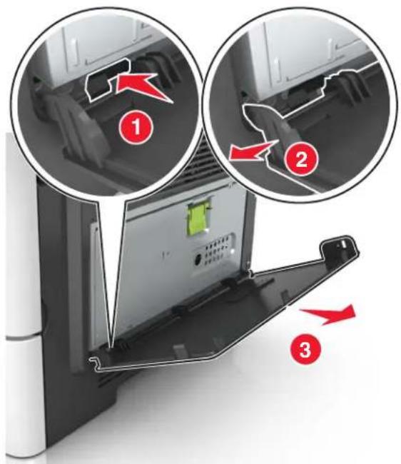 LEXMARK MS510 - Installation d'un port internal solutions port - 3