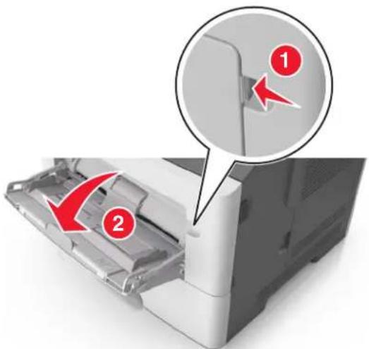 LEXMARK MS510 - Alimentation du chargeur multifonction - 1