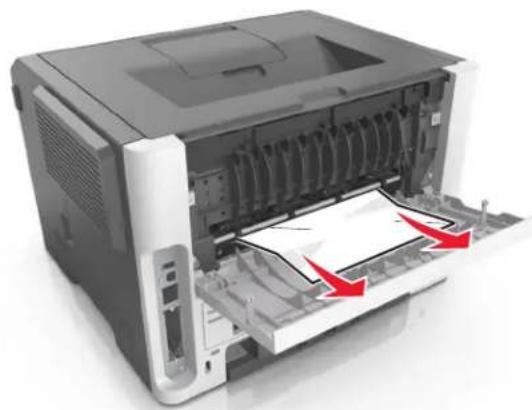 LEXMARK MS510 - Bourrage papier derrière la porte arrière - 3