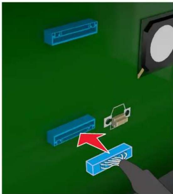 LEXMARK MS510 - Installation d'un disque dur sur l'imprimante - 5