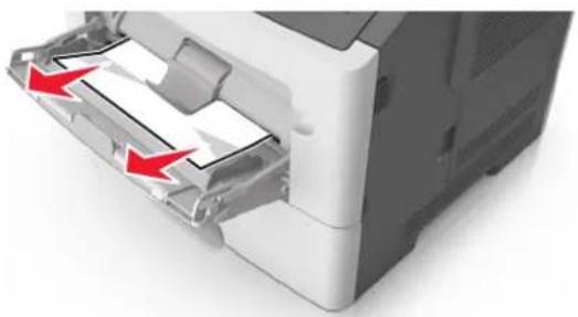LEXMARK MS510 - Bourrage de papier dans le chargeur multifonction - 1