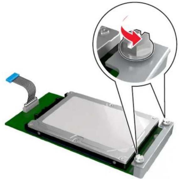LEXMARK MS510 - Installation d'un disque dur sur l'imprimante - 2