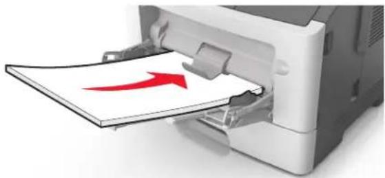 LEXMARK MS510 - Bourrage de papier dans le chargeur multifonction - 3