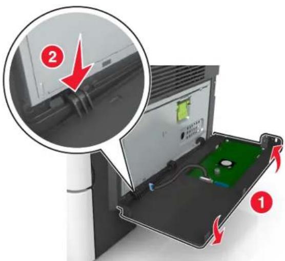 LEXMARK MS510 - Installation d'un port internal solutions port - 10