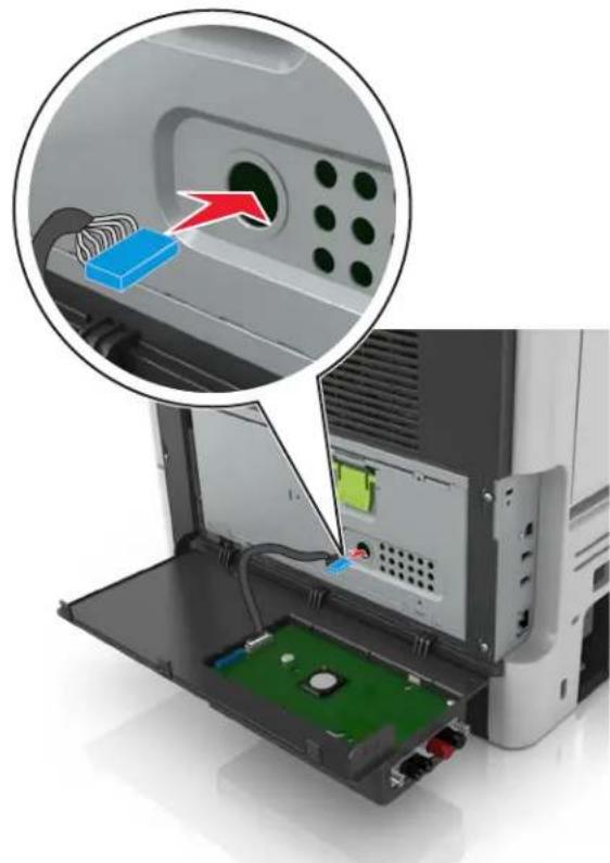 LEXMARK MS510 - Installation d'un port internal solutions port - 12