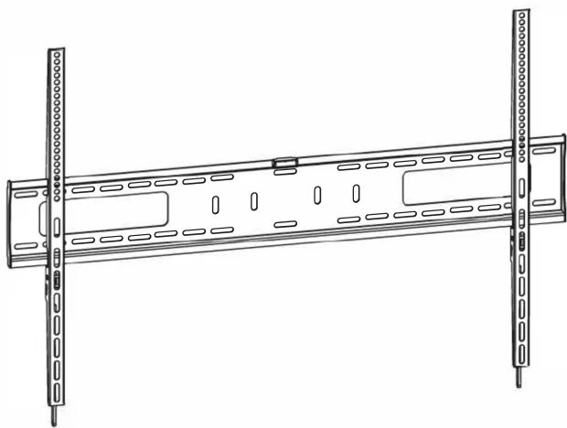 NEDIS TVWM2070BK - Fixed Wall Mount - 1