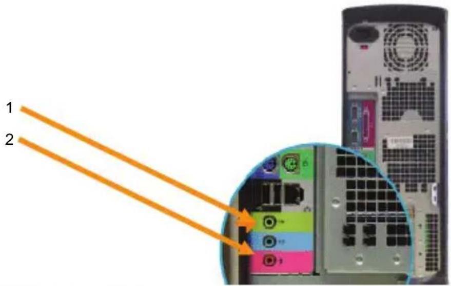 NEDIS CHST200BK - Connexion du casque à écouteurs au PC portable - 1
