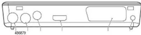 Valueline VLSDVBT2FTA1 - Panel posterior - 1