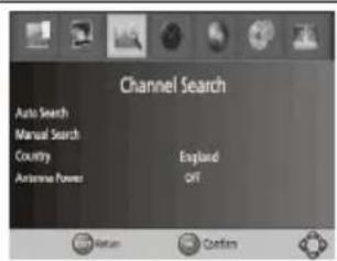 Valueline VLSDVBT2FTA1 - "Channel Search" - 1
