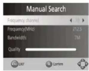 Valueline VLSDVBT2FTA1 - "Channel Search" - 3