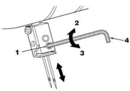 ALFA Style 8708 - Remplacer la lame inférieure - 2
