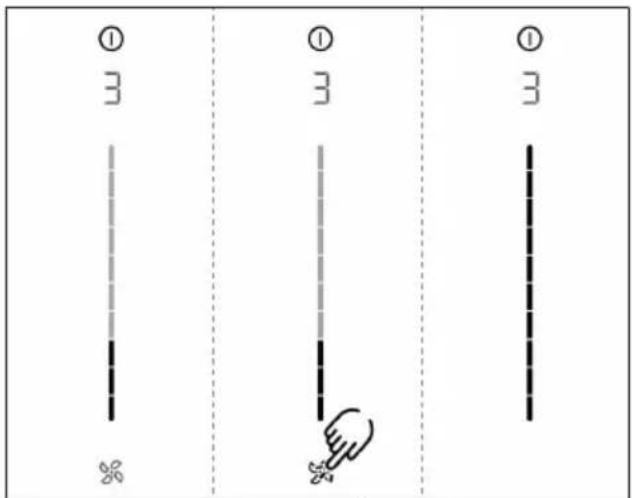 BORA S Pure - Option de menu 3 : Affichage de l'état du filtre et réinitialisation de l'indicateur d'entretien du filtre - 1