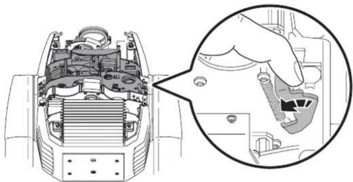 MARTIN MAC 575 Krypton - Retrait du module de gobos - 5
