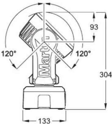 MARTIN MAC 101 CT - Dimensions - 1