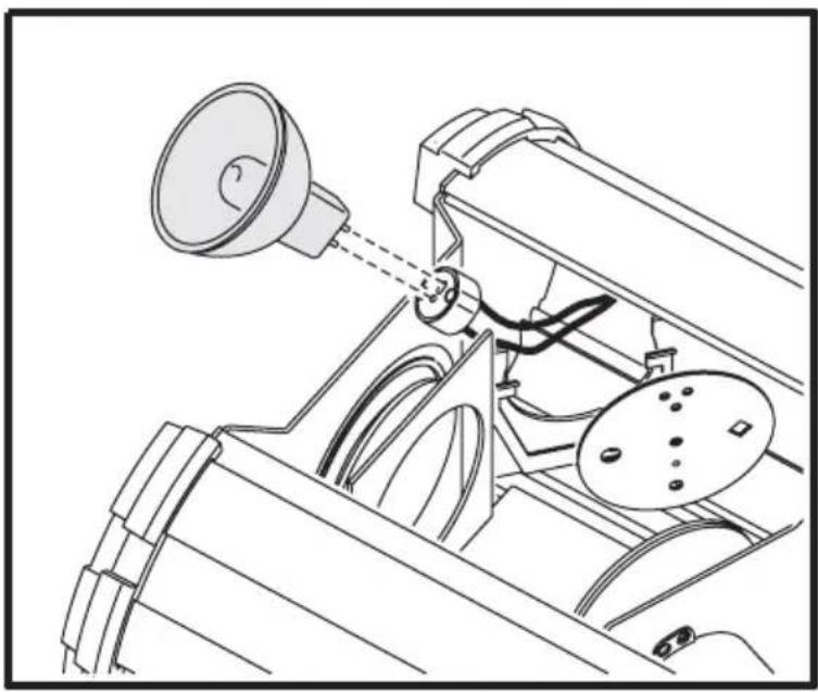 MARTIN Mania EF1i - Installer une lampe dans le Mania EF1I - 3