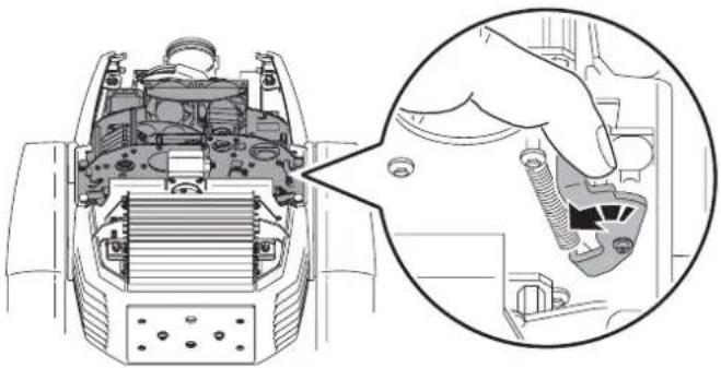 MARTIN MAC 550 Profile - Retrait du module de gobos - 5
