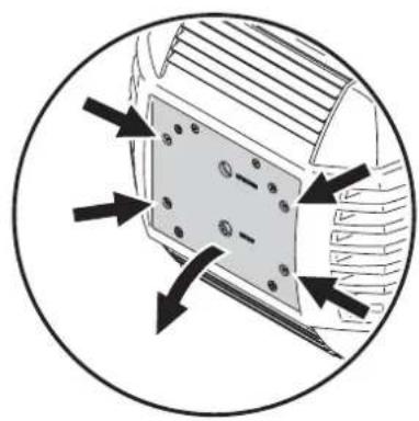 MARTIN MAC 550 Profile - Pour remplacer la lampe - 1