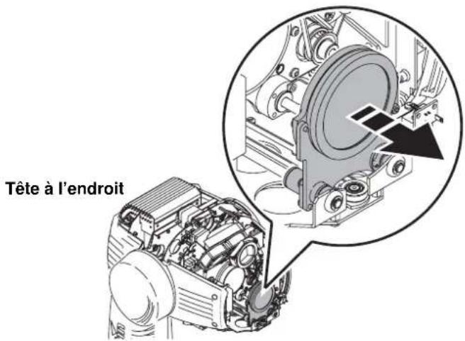 MARTIN MAC 550 Profile - Retrait du module de gobos - 2