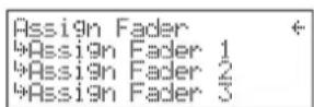 MARTIN LightCorder - Assignation d'un fader - 1