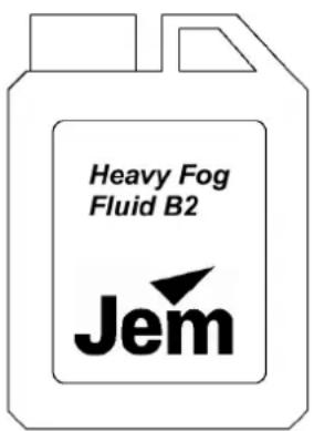 MARTIN Jem Heavy Fog Glaciator - Liquides utilisables avec ce système : - 1