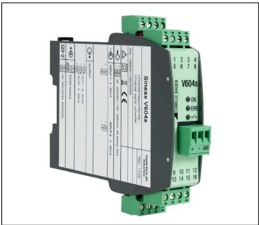 Camille Bauer Sineax V604s - Multifonctionnel programmable - 1