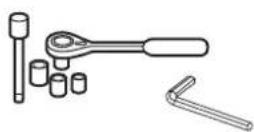 CHAMBERLAIN CHAA250EVC - 3.BENÖTIGTEWERKZEUGE - 6