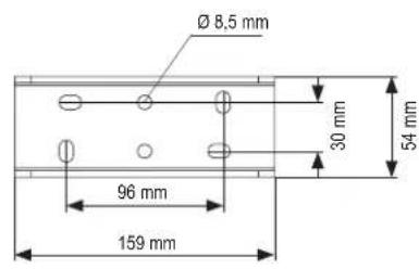 CHAMBERLAIN CHAA250EVC - Rozmery vrat a pohonu - 4