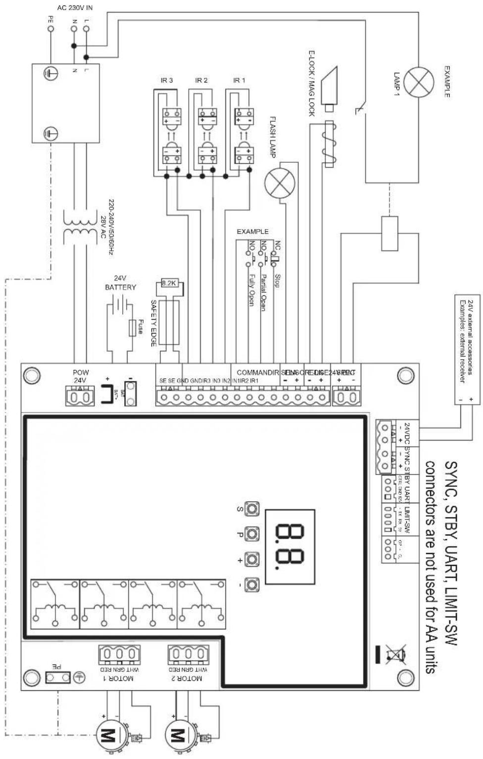 CHAMBERLAIN CHAA250EVC - Power Wiring - 3