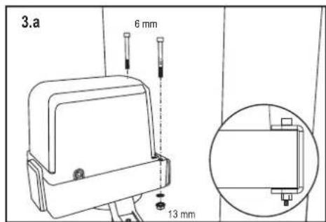 CHAMBERLAIN CHAA250EVC - Operator Mounting and Travel Distance Adjustment - 1